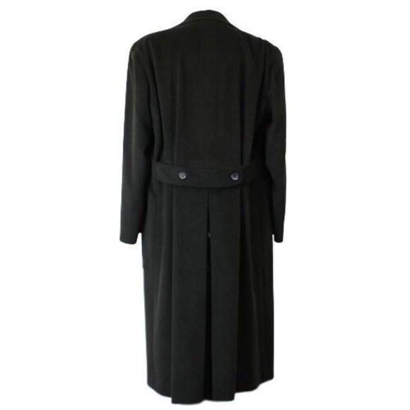 ZILLI Green Cashmere Wool Angora Blend Overcoat NEW - Picture 3 of 10